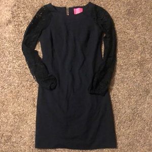 NWT Lilly Pulitzer Dress with Lace Sleeves
